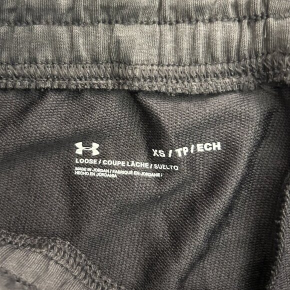 Under Armour Women's Rival Terry Jogger Size XS Gray Pockets Drawstring NWT $50 - Picture 12 of 15